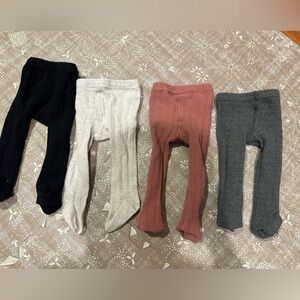 Little Stocking Co Cable knit tights